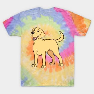 Happy Yellow Lab T-Shirt